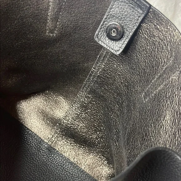 Botkier Hudson Black Leather Tote Bag - Picture 10 of 16